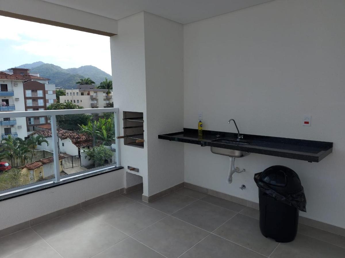 Apartamento Completo Em Ubatuba - Tenorio - Piscina E Churrasqueira Gourmet Esterno foto